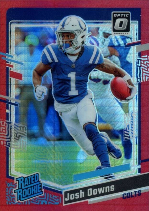 2023 Panini Donruss Optic Josh Downs #248 Football Card