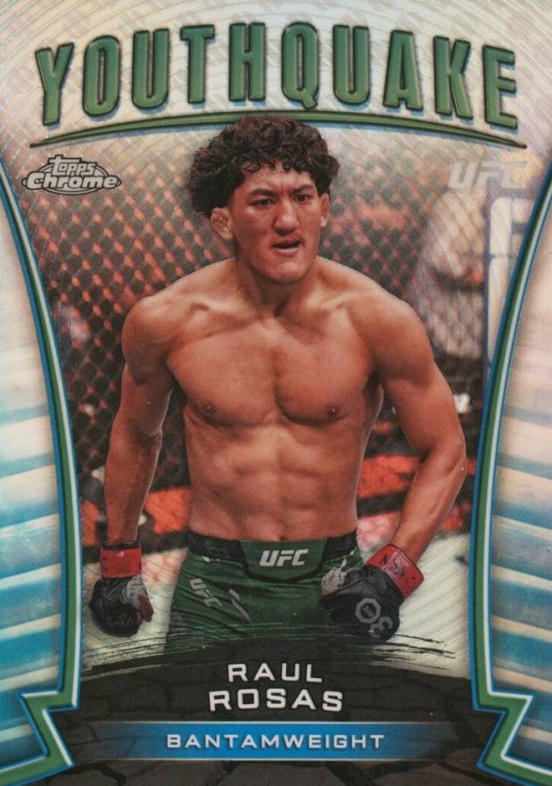 2024 Topps Chrome UFC Youthquake Raul Rosas #YQK5 Other Sports Card