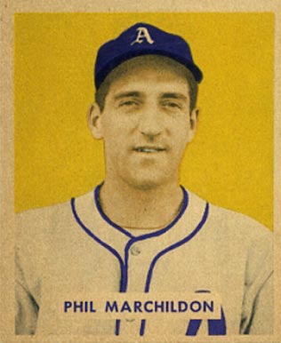 1949 Bowman Phil Marchildon #187 Baseball Card