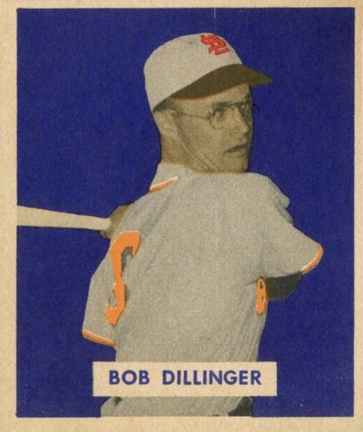 1949 Bowman Bob Dillinger #143 Baseball Card