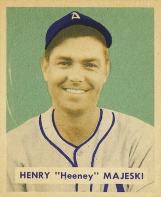 1949 Bowman Henry Majeski #127 Baseball Card