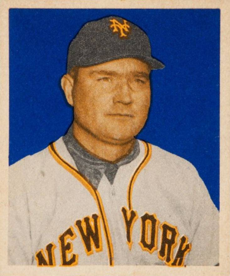 1949 Bowman Johnny Mize #85 Baseball Card