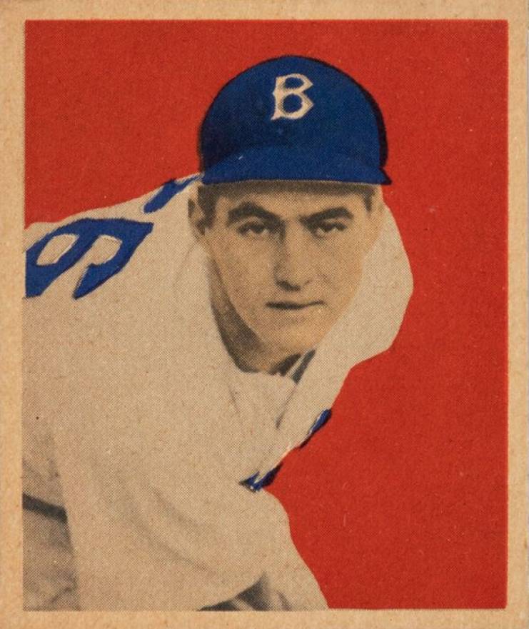 1949 Bowman Rex Barney #61 Baseball Card