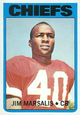 1972 Topps Jim Marsalis #312 Football Card