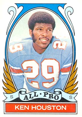 1972 Topps Ken Houston #287 Football Card