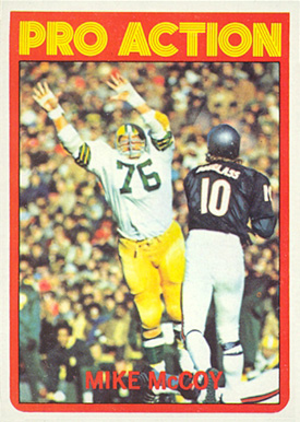 1972 Topps Mike McCoy #260 Football Card