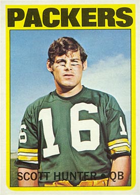 1972 Topps Scott Hunter #206 Football Card