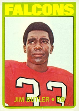 1972 Topps Jim Butler #171 Football Card