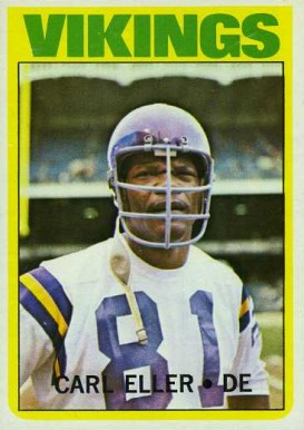 1972 Topps Carl Eller #20 Football Card