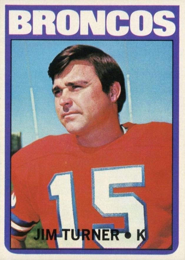 1972 Topps Jim Turner #226 Football Card