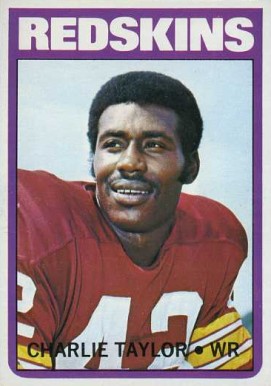 1972 Topps Charley Taylor #334 Football Card