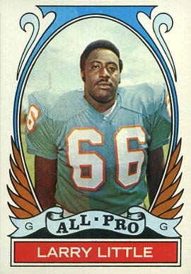 1972 Topps Larry Little #267 Football Card