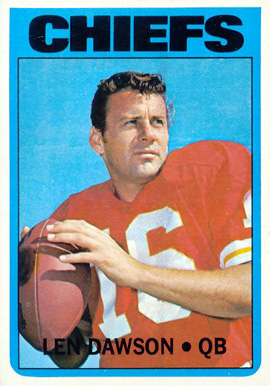 1972 Topps Len Dawson #245 Football Card