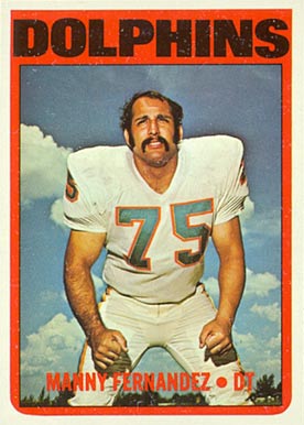 1972 Topps Manny Fernandez #221 Football Card