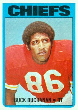 1972 Topps Buck Buchanan #204 Football Card