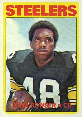 1972 Topps John Rowser #198 Football Card