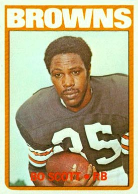 1972 Topps Bo Scott #187 Football Card