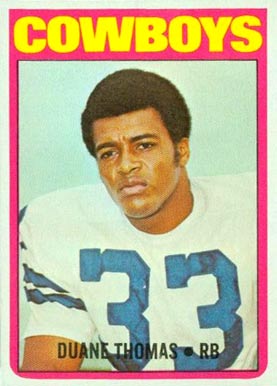 1972 Topps Duane Thomas #180 Football Card