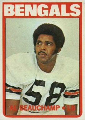 1972 Topps Al Beauchamp #153 Football Card