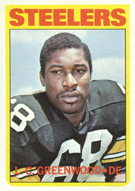 1972 Topps L.C. Greenwood #101 Football Card