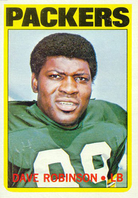 1972 Topps Dave Robinson #116 Football Card