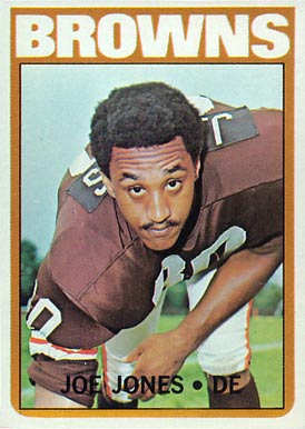 1972 Topps Joe Jones #46 Football Card