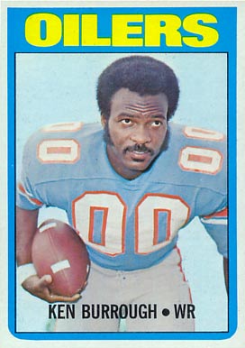 1972 Topps Ken Burrough #26 Football Card