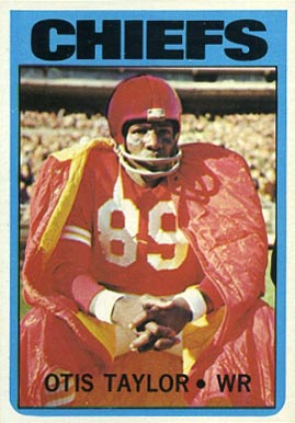 1972 Topps Otis Taylor #10 Football Card