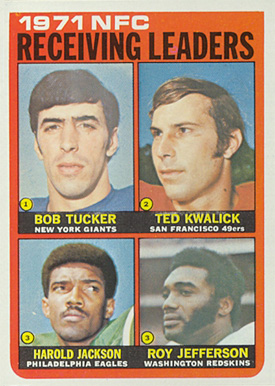 1972 Topps NFC Receiving Leaders #6 Football Card