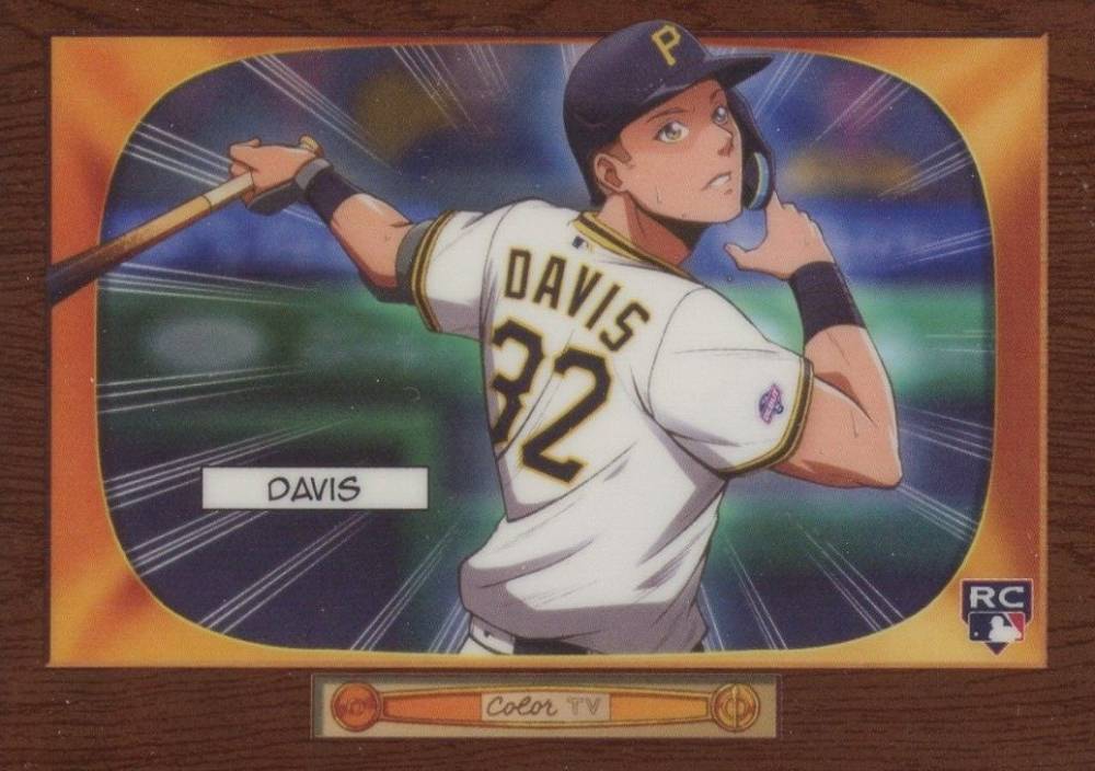 2024 Bowman 1955 Bowman Anime Henry Davis #BA7 Baseball Card