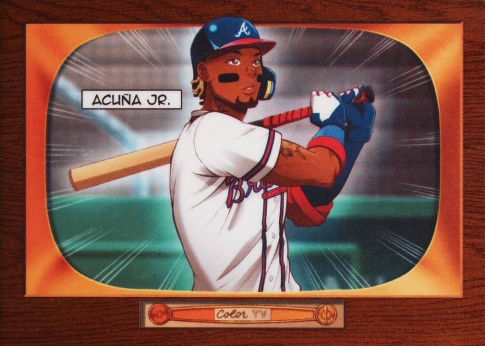 2024 Bowman 1955 Bowman Anime Ronald Acuna Jr. #BA11 Baseball Card