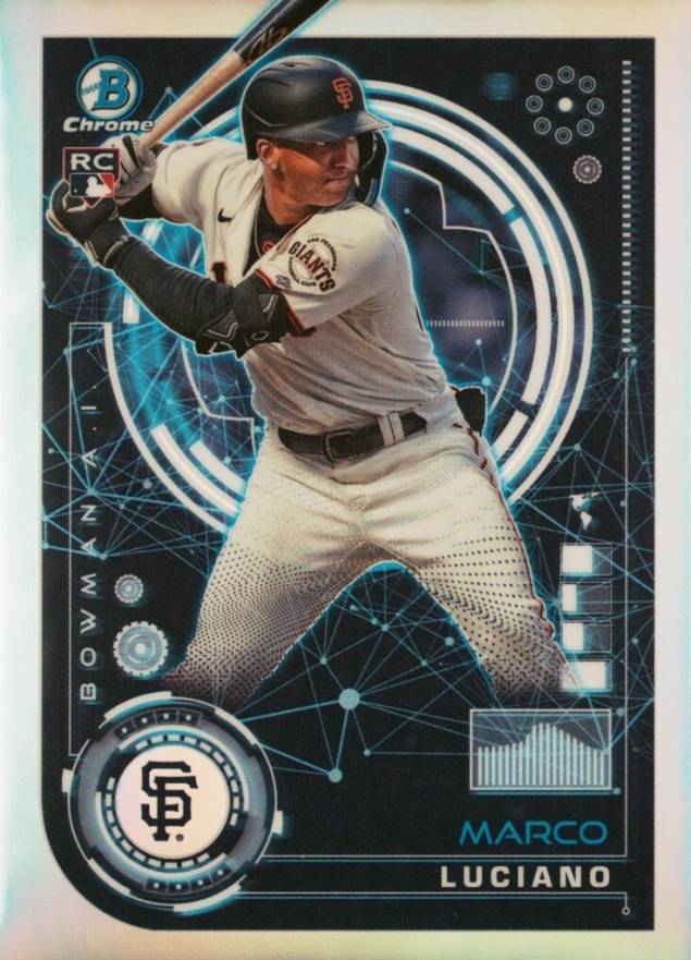 2024 Bowman Bowman AI Marco Luciano #BAI3 Baseball Card