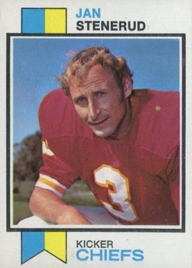 1973 Topps Jan Stenerud #285 Football Card