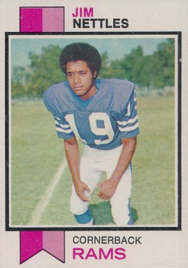 1973 Topps Jim Nettles #116 Football Card