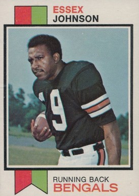 1973 Topps Essex Johnson #513 Football Card