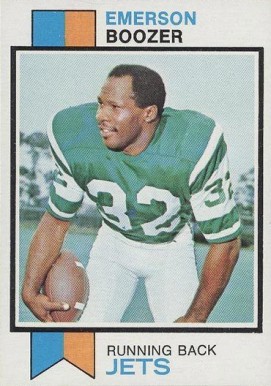 1973 Topps Emerson Boozer #464 Football Card