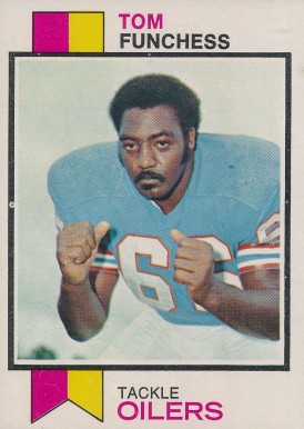 1973 Topps Tom Funchess #376 Football Card