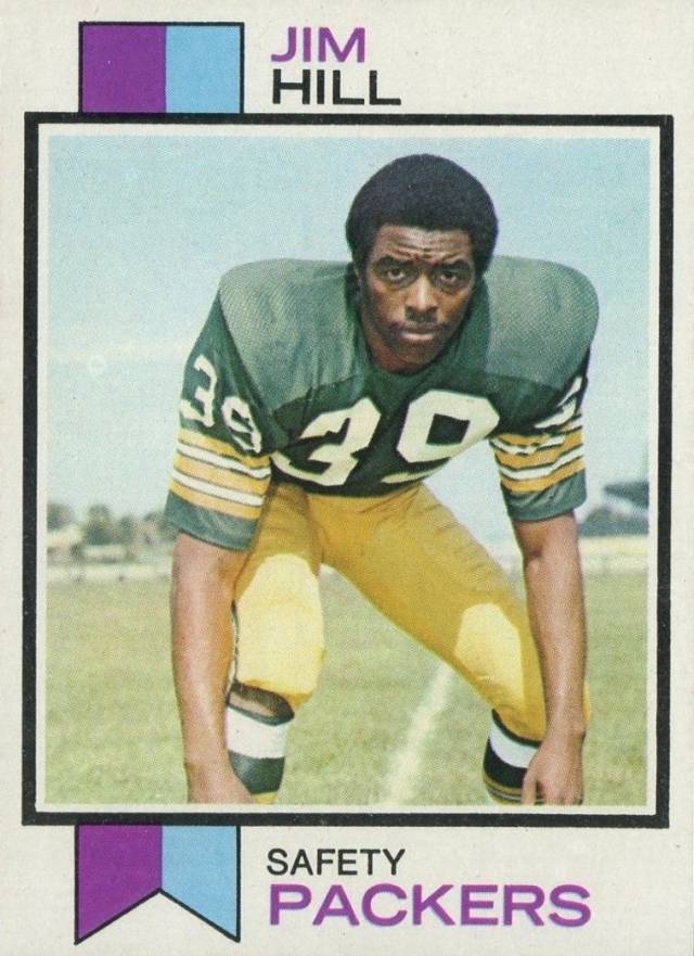 1973 Topps Jim Hill #263 Football Card