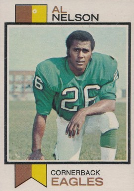 1973 Topps Al Nelson #444 Football Card