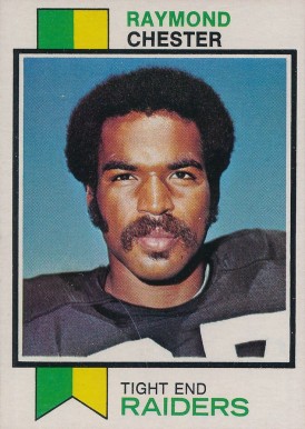 1973 Topps Raymond Chester #520 Football Card