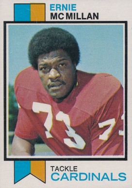 1973 Topps Ernie McMillian #488 Football Card