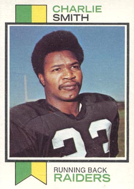 1973 Topps Charlie Smith #363 Football Card