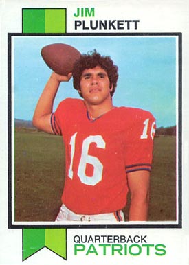 1973 Topps Jim Plunkett #355 Football Card