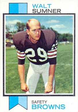 1973 Topps Walt Summer #348 Football Card