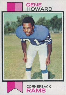 1973 Topps Gene Howard #324 Football Card