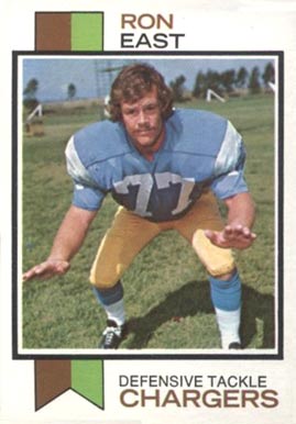 1973 Topps Ron East #309 Football Card