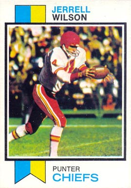 1973 Topps Jerrell Wilson #260 Football Card