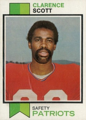 1973 Topps Clarence Scott #221 Football Card