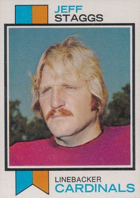 1973 Topps Jeff Staggs #182 Football Card