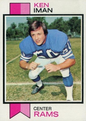 1973 Topps Ken Iman #152 Football Card